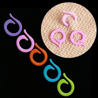 New Sewing Accessory Plastic Mark Circle Counting Ring Locking Stitch Markers Knitting Tool