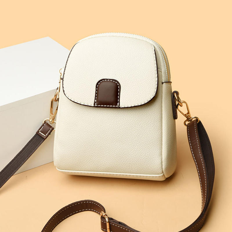 Women's Crossbody Bags PU Leather Mobile Phone Bag For Female Bag Designer Simple Fashion Messenger Bags