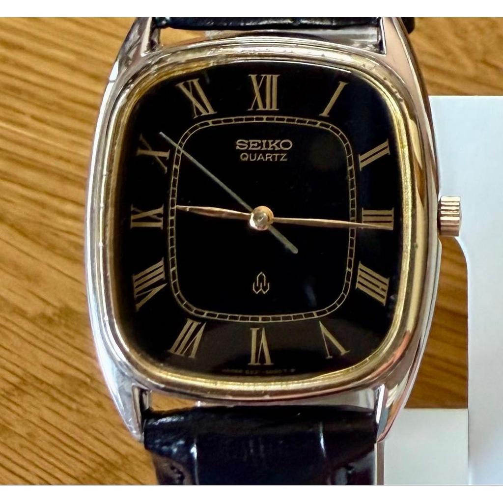 Used SEIKO QUARTZ Seiko Quartz Roman Index Men's Watch Vintage