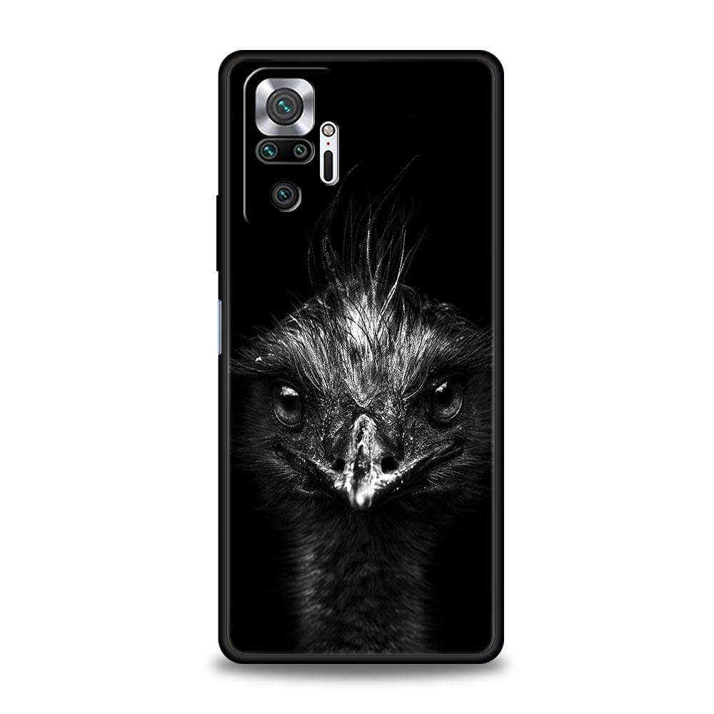 Custodia per telefono per Xiaomi Redmi Note 10 11 9 8 Pro 9S 7 8T 9T 9A 8A 9C K50 K40 Gaming Cover Moda Animali Cavallo Cervo Panda Gigante
