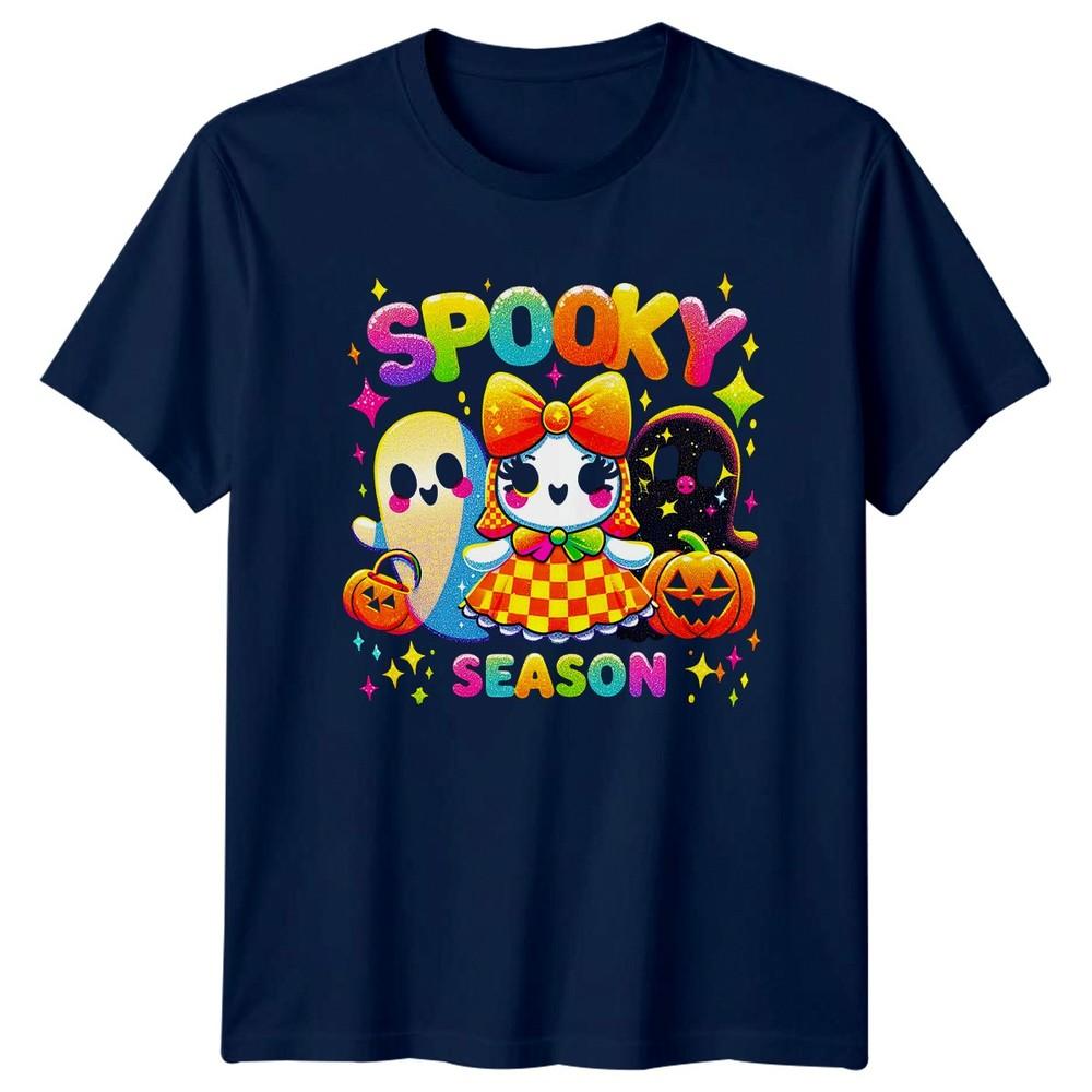 Spooky Season Halloween Holidays Unisexs Unisexs Tee Graphic Shirt Cute Ghosts
