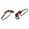 2PCS Motorcycle Rearview Mirror High Definition Clear View Aluminium Alloy Handlebar Side Mirrors for Motorbike