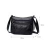 Texture Crossbody Bag Women's Single Shoulder Bag Fashion and Atmosphere Mom Bags