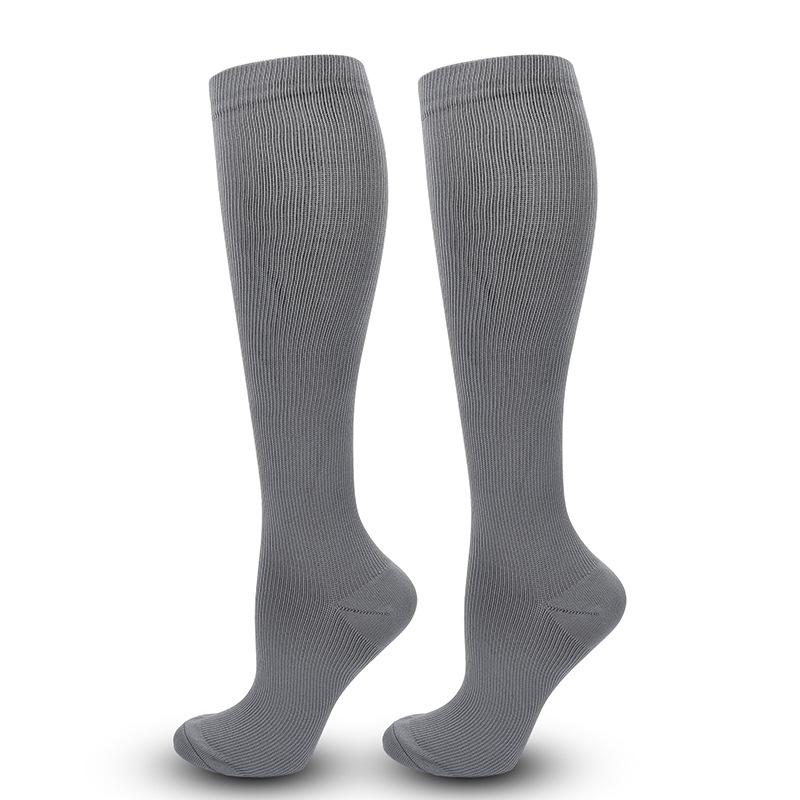 Men Compression Stockings Women Hiking Running Elastic Socks Sports Socks Flight Pregnancy Swollen Varicose Veins Marathon Socks S-M