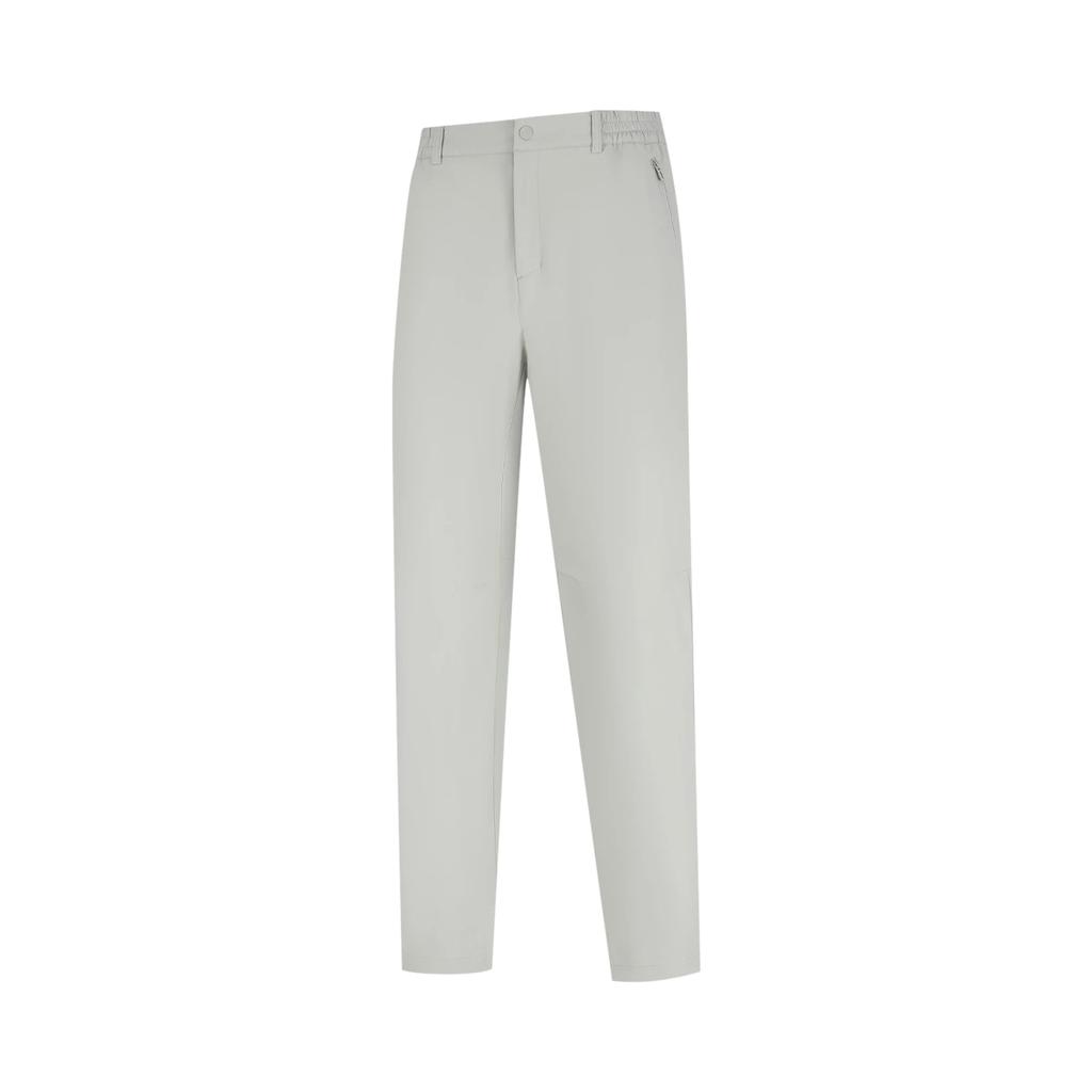 Li Ning Group Purchase Series Casual Simple Straight Comfortable Versatile Fleece Solid Color Knitted Sports Pants Men Pants AYKV167-2