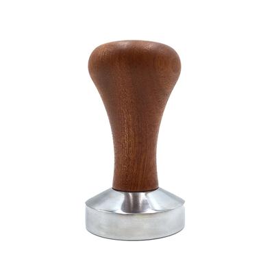 Espresso Coffee Tamper Coffee Powder Hammer Hand Tamper Tool Reusable Flat Base Coffee Bean Press for  Durable