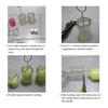 1Set Candle Mold Lightweight Cylinder Plastic Plastic Candle Mold for Paraffin