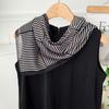Cashew flower silk scarf new simple printing headscarf decorative scarf scarf small shawl triangular scarf tied waist