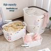 Large Capacity Bathroom Laundry Basket - Stylish Clothes Storage for Shower and Toilet