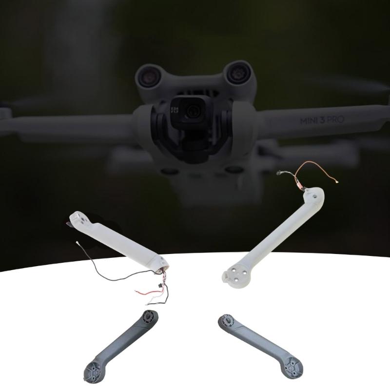 Front/Rear Arm Shells for Mini3 Pro Durable ABS Material, Easy Replacement, Lightweight Design,Enhanced Visibility