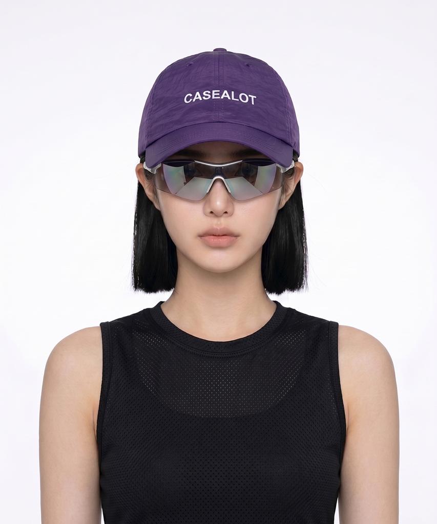 Keiseueolas Nylon Running Cap - Plum Purple