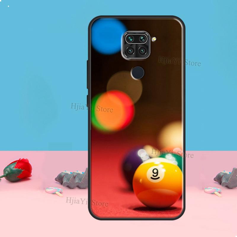 Sports Billiards Case For Redmi Note 8 9 10 11 12 Pro Plus 10S 11S 12S Cover For Redmi 9C 10A 10C 12C Coque