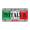 National Flag Metal Tin Sign Vintage Poster France Spain USA License Plate for Bar Home Restaurant Wall Decor 15x30cm