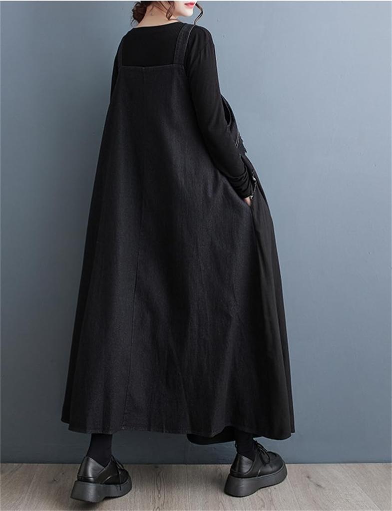 Denim Latzhose Latzhose Latzhose Kleiderbügel Locker Herbst Einheitsgröße Passt [Mouhoukyo] Damen Latzhose, Rock, Rock, Kleid, Latzhose, Jumper, Hosenträger, Rock,