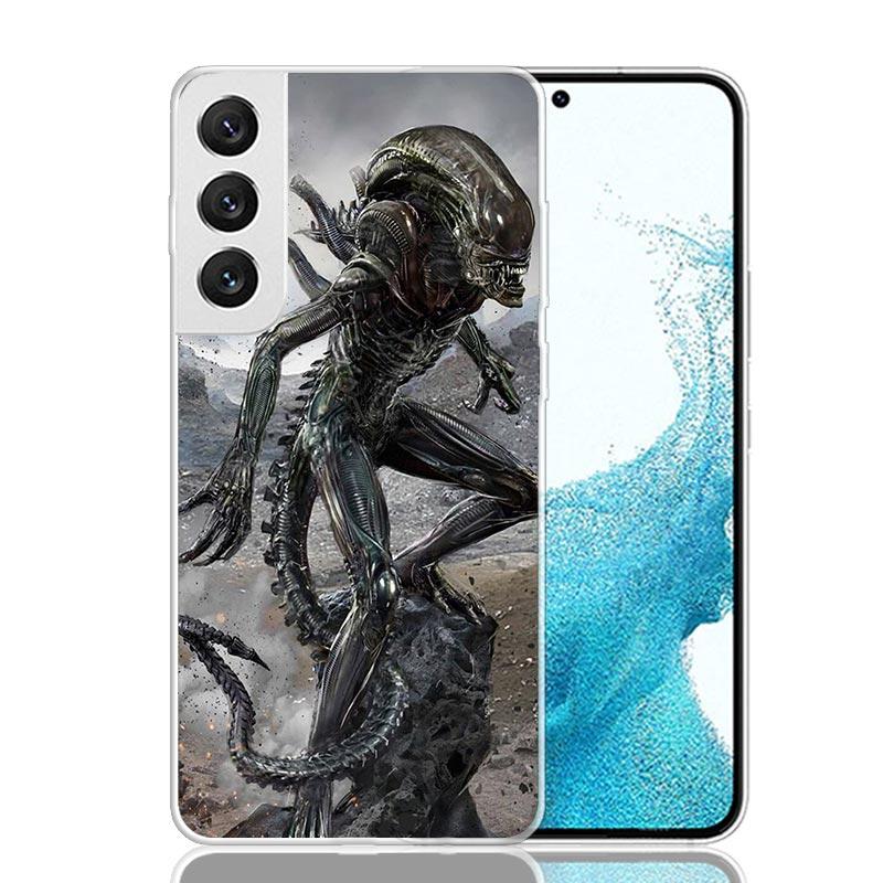 

Alien Vs Predator Painted Phone Case For Samsung Galaxy S26 S25 Edge S24 S23 FE S22 Ultra S21 Plus S20 + Fundas Cover Coque Gala Samsung S25