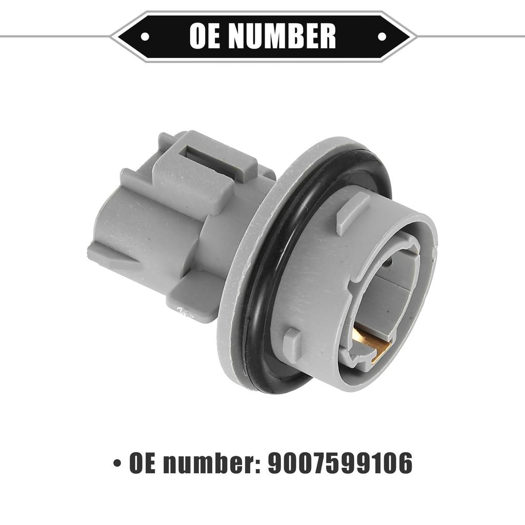 VekAuto Light Socket Light Socket Lamp Socket Car Outlet Socket Bulb Holder Front Turn