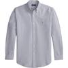 Polo Solid Oxford Single-Breasted Long Sleeve Shirt Classic Edition Men Shirts 710791374-506