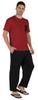Inkmeso Solid Cotton Pajama Set  Half Sleeve Shirt With Pajamas  Loose fit 2 Pc Nightwear Pj For