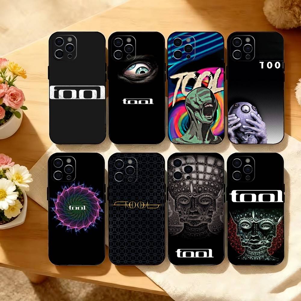 Music T-Tool B-Band R-Rock Phone Case Silicone Soft For IPhone 17 16 15 14 13 12 11 X XR Plus Pro Max Plus