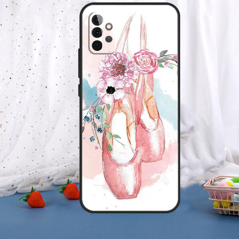 Ballet Ballerina Dancer For Samsung Galaxy A55 A35 A05 A52 A32 A22 A54 A14 A16 A26 A36 A56 A06 A15 A53 A33 A13 Case