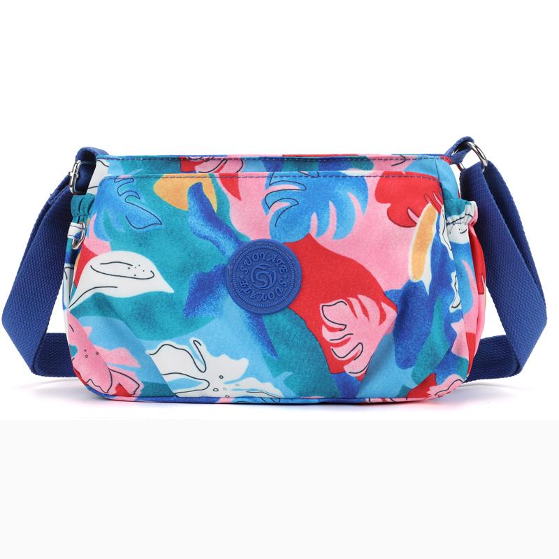 

Сумка через плечо с принтом, женская сумка для мамы с несколькими карманами, нейлоновая сумка через плечо, сумка для мобильного телефона