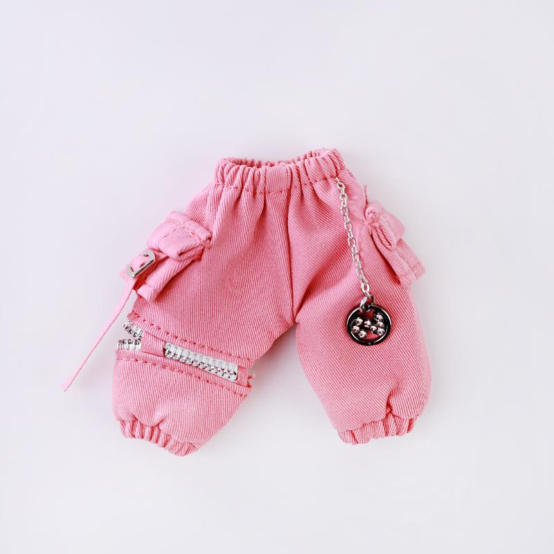 Tuta con Catena per Bambole OB11 Pantaloni per Bambole Ob11 1/12 Abbigliamento Accessori Moda Quotidiana Casual per Bambini Fai da Te