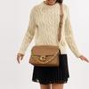Coach Tabby 30 Gold Metal Logo Leather Shoulder Bag Large Women Shoulder Bag Honey-Brown CAF51-B4T7J