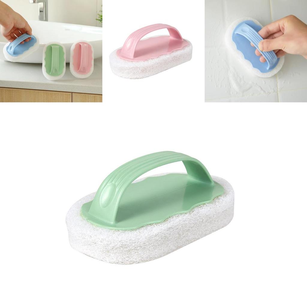 Ergonomic Bathtub Scrubber With Durable Sponge For Home Cleaning Tasks