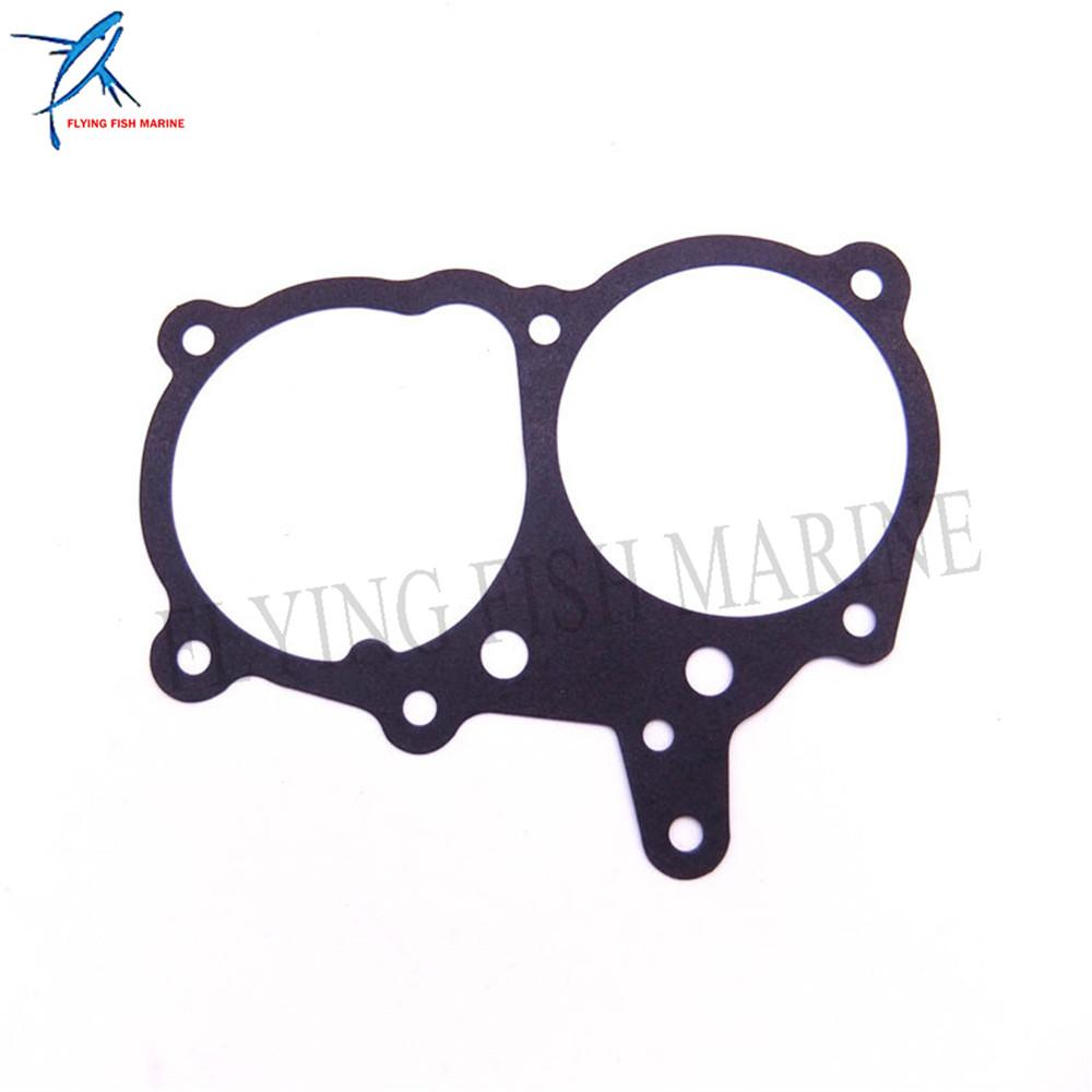 Boat Motor Intake Manifold Gasket 350-02105-3 350021053M Fit Tohatsu Nissan Outboard Engine NS M 9.9HP 15HP 18HP 2-stroke, 2cyl