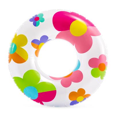 Magische Röhren-Schwimmhilfe [Anpassbares Muster] [Blumen-Design] Geeignet für Kinder ab 8 Jahren. Für dich: 81cm Durchmesser. Gewichtskapazität: Ungefähr 40 kg. Perfekt