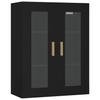 Hanging Cabinet Black 69.5 x 34 x 90 cm