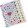 Vibrant Star Laser Stickers for Teacher Rewards & Student Encouragement, Waterproof & Self-Adhesive Labels
