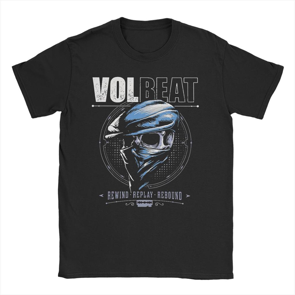 VOLBEATS Tour T-Shirts for Men Women Metal Music Hipster Cotton Tees Crew Neck Short Sleeve T Shirt Summer Tops