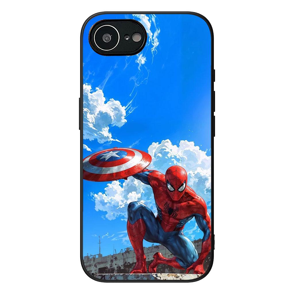 Spider Marvel Poster Spiderman Man for Motorola Moto Edge 50 One 30 Fusion 40 Neo Ultra Pro 20 Lite G50 G85 G84 E15 E14 Case