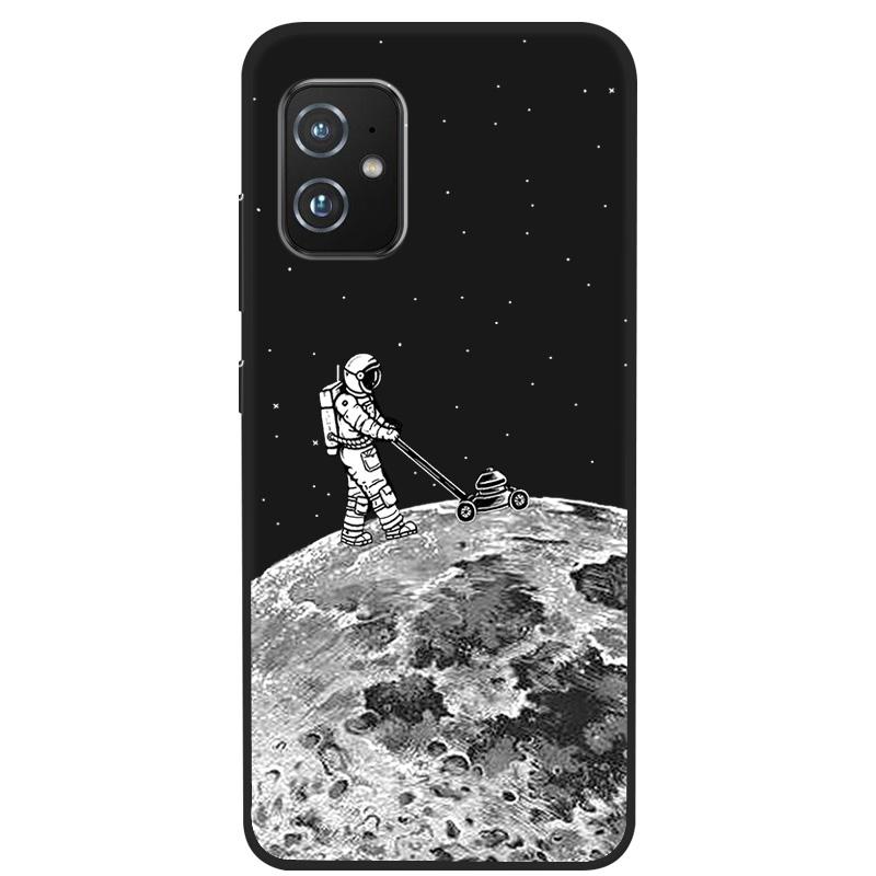 Black Silicone Case For Asus Zenfone 8 ZS590KS Case Soft Back Cover Coque For Asus Zenfone 8 ZS590KS Phone Case Zenfone8 Funda
