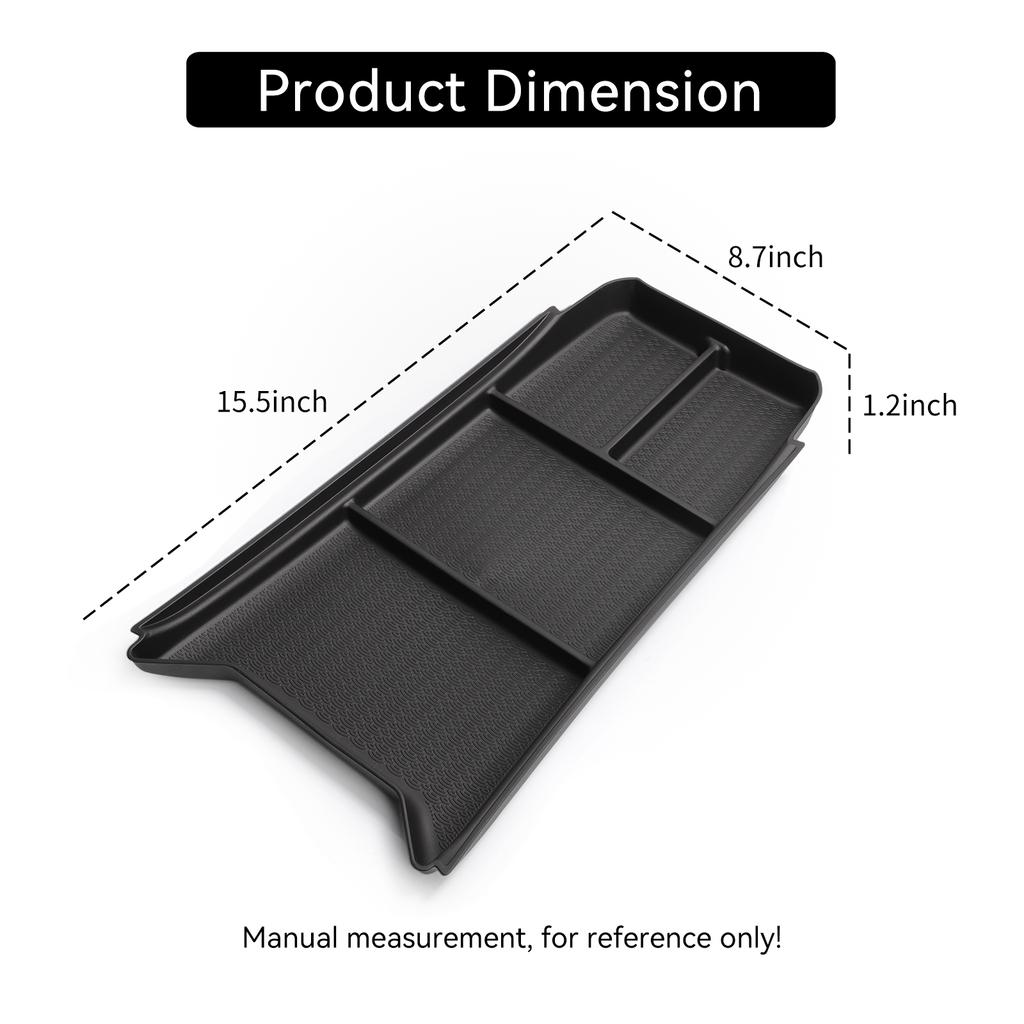 Für Chery OMODA 5 C5 E5 EV Modell 2025 2025 Mittelkonsole untere Aufbewahrungsbox Autoablage TPE Organizer Zubehör Aufräumen Schwarz