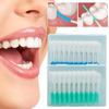 20/500pcs Disposable Soft Rubber Interdental Brush Teeth Cleaning Tool Dental Cleaning Between Toothbrush Oral Hygiene Care Tool