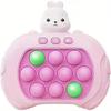 Electric Pop It Game Antistress Dexterity Sensory Toy Pink