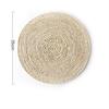Creative Corn Fur Woven Table Mat Insulation Pot  Round Coaster Coffee Drink Tea Cup