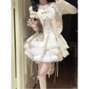 Small puffy cake dress set is a sweet ballet versatile women's summer skirt