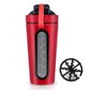 BURRDOFF Bpa Free Stainless Steel Protein Shaker Bottle For Gym (Red, 950 Ml, Pack Of 1), 850 Milliliter