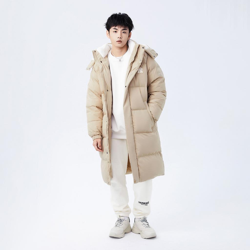 New MLB Down Jacket Winter, Long Unisex Khaki 3ADJEC816-50SAS