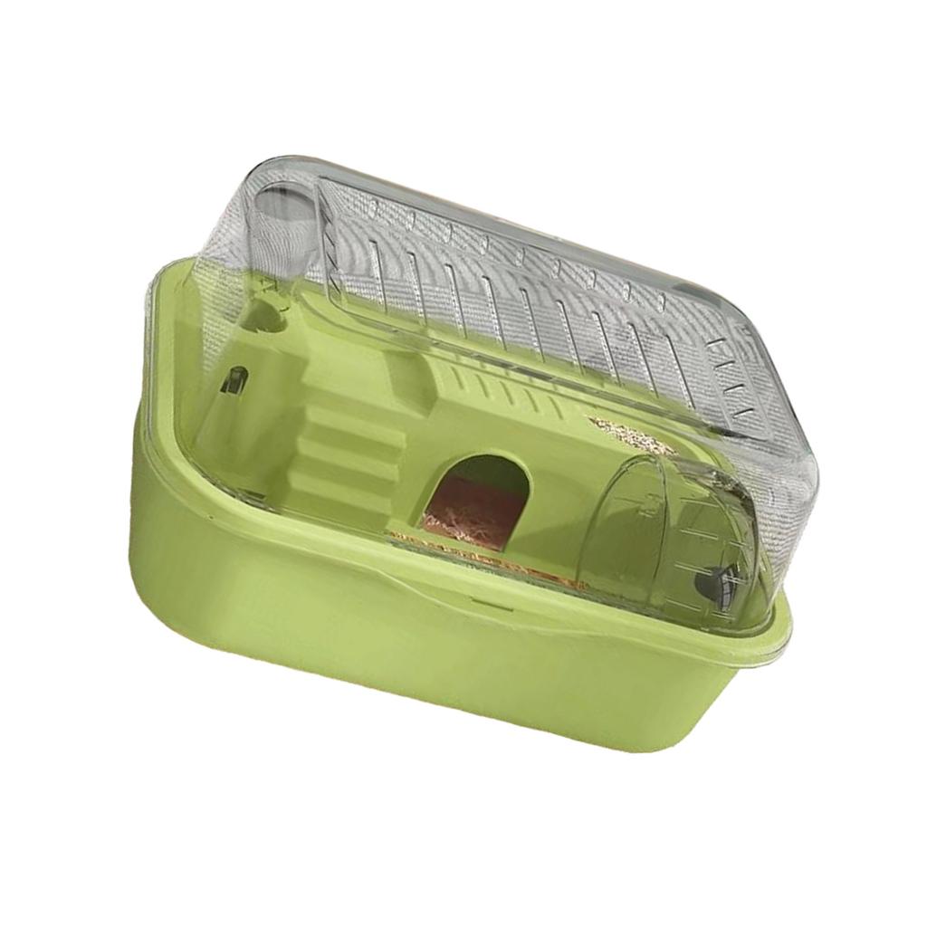 High Visibility Pet Cage Detachable Hamsters Cage with Quiet Wheel and Double Layer Design for Natural Rodents Behaviors