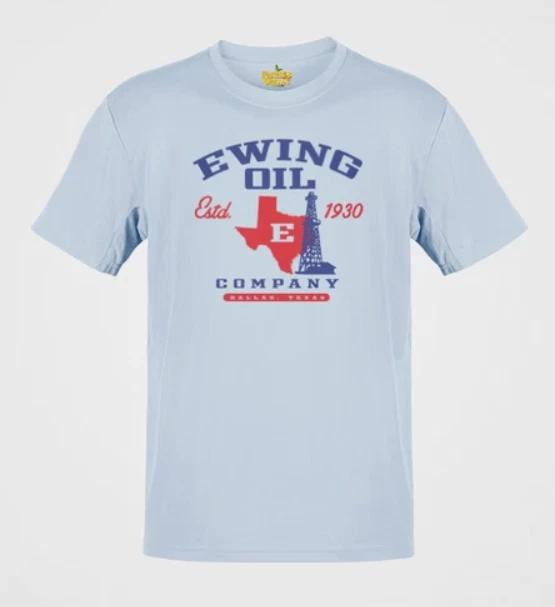 Ewing Oil Company Est 1930 Dallas Texas TV Show T-shirt M