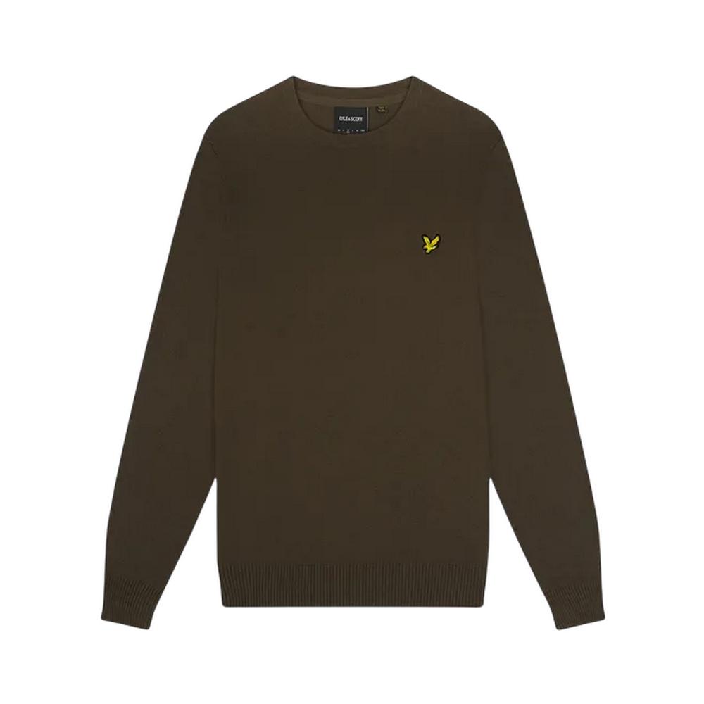 Lyle & Scott Mens Cotton Merino Crew Neck Sweater Top