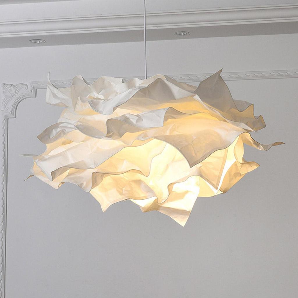 Art DIY Cloud Lamp Shade Flower Light Shade Ceiling Lampshade Decoration Chandelier Pendant for Living Room Bedroom Bar Use