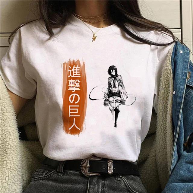 Japanese Anime Attack on Titan Final Season 4 Eren Yeager T Shirt Unisex Women Fashion Casual Short Sleeve Plus Size Unisex T Shirt
