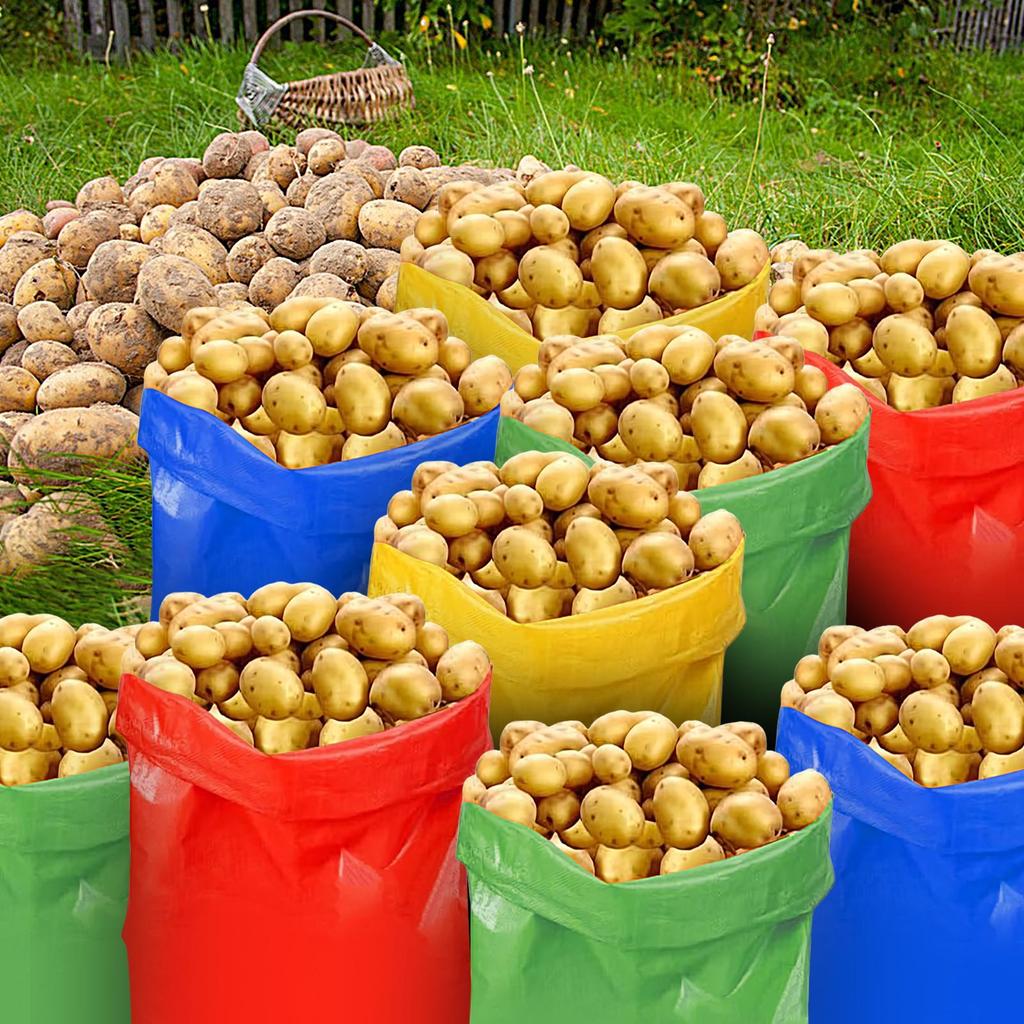 8PCS Outdoor Sports Props Jumping Bag Potato Bags Sack Race Games Parent-child Interactive Sense Training Child Party Prop