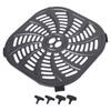 Air Fryers Pad Air Fryers Plate Square Air Fryers Tray Grilling Plate Multifunctional Cooking Tool for 6QT Air Fryers