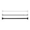Simple & Practical Curtain Rod Adjustment Shower Rod Hassles Freeings Easy Installation for Window Bathroom & Closet